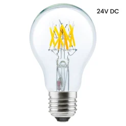 SEGULA LED-pære 24V E27 6W 927 filament dimbar