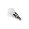 SELETTI LED-pære E14, G50, 4 W, opal 3 000 K