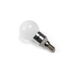 SELETTI LED-pære E14, G50, 4 W, opal 3 000 K