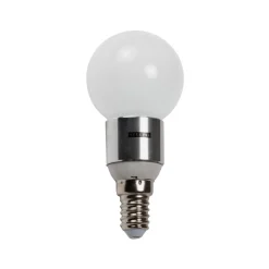 SELETTI LED-pære E14, G50, 4 W, opal 3 000 K