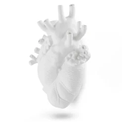 SELETTI Love in Bloom Kjempevase, hvit, h 60 cm, glassfiber