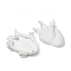 SELETTI Love in Bloom Love in a box, hvit, porselen, fløyel