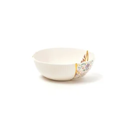 SELETTI salatskål Kintsugi 1, fargerik, 300 ml, porselen