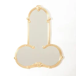 SELETTI veggspeil Liberty Man, høyde 72 cm, glass, tre