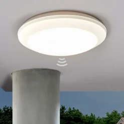 Sensor taklampe Umberta 2xE27 hvit