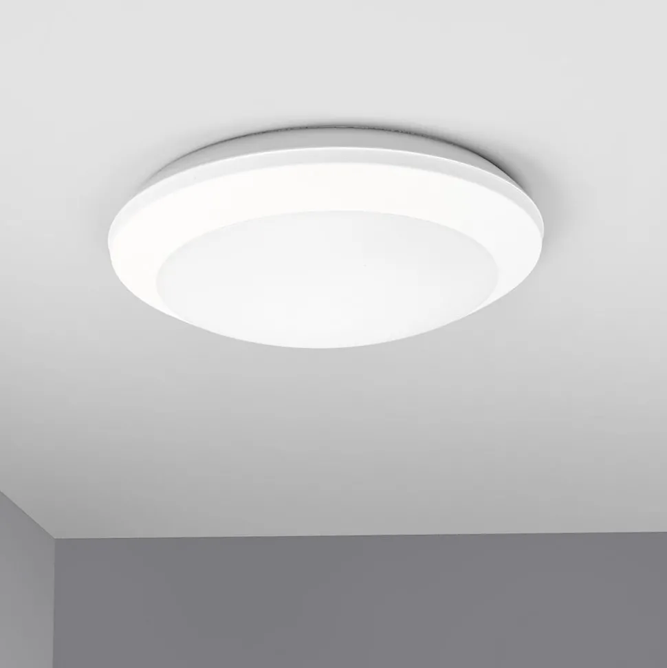 Sensor taklampe Umberta 2xE27 hvit