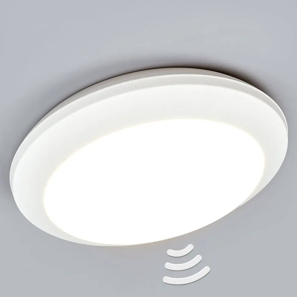 Sensor taklampe Umberta 2xE27 hvit