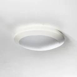 Sensor-LED-taklampe Umberta hvit, CCT