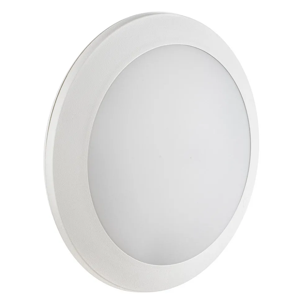 Sensor-LED-taklampe Umberta hvit, CCT