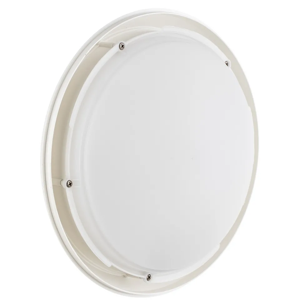 Sensor-LED-taklampe Umberta hvit, CCT