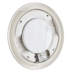 Sensor-LED-taklampe Umberta hvit, CCT