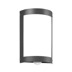 Sensor-utelampe Aqua Marco uten gitter, antrasitt