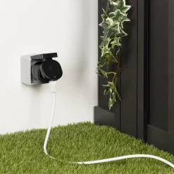 sett med 2 mini-radiostyrte stikkontakter SH4-99653 Uteområde