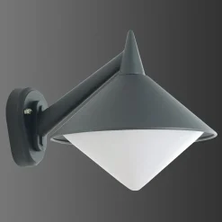 Sjøvannsbestandig Liara utendørs vegglampe, grafitt