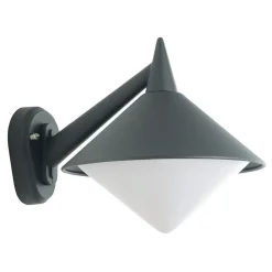 Sjøvannsbestandig Liara utendørs vegglampe, grafitt