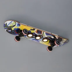 Skateboard LED-taklampe Easy Cruiser Grafitti