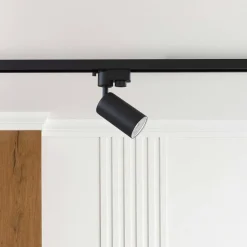 Skinnelampe Track GU10 1-fase system svart