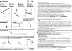 Skinnesystem RAIL 230 V svart 6 spots 2,25 m hjørnekontakt