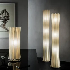 Slamp Bach gulvlampe, høyde 184 cm, gull