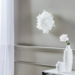 Slamp Clizia taklampe, Ø 32 cm, hvit