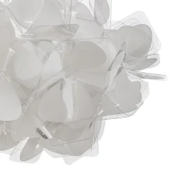 Slamp hengelampe Clizia Mama Non Mama, Ø53cm, hvit/rød