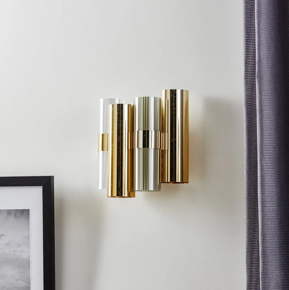 Slamp La Lollo vegglampe, gullfarget