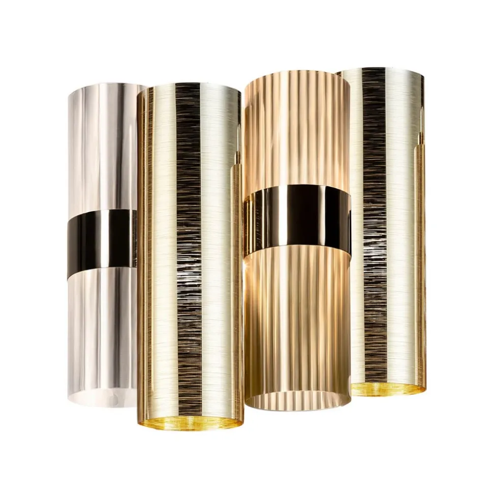 Slamp La Lollo vegglampe, gullfarget