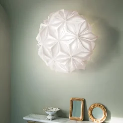 Slamp La Vie M taklampe, bredde 47 cm, hvit