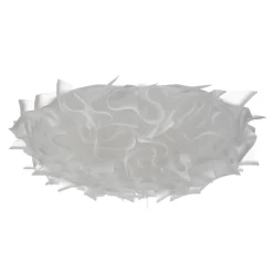 Slamp Veli – design-taklampe, Ø 78 cm, opal