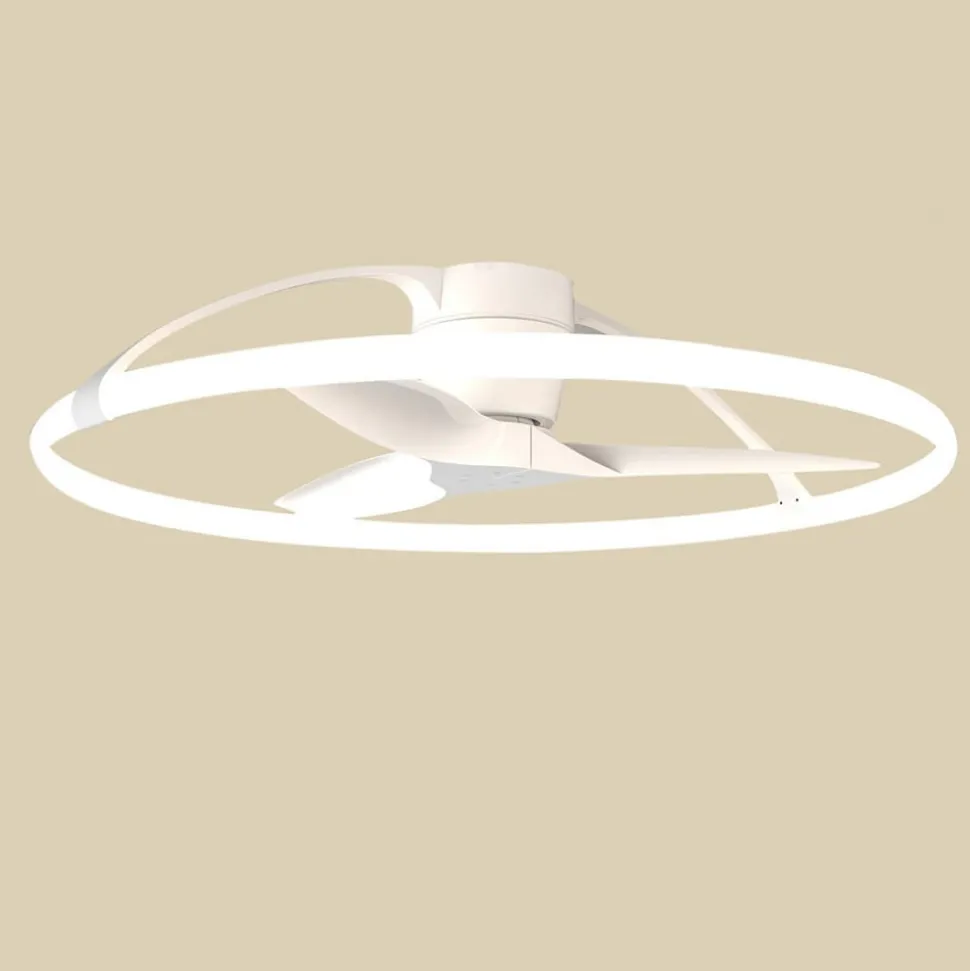 Smart LED-takvifte Nepal, hvit, DC, stille