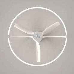 Smart LED-takvifte Nepal, hvit, DC, stille