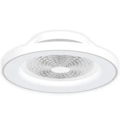 Smart LED-takvifte Tibet, hvit, DC, stillegående, Ø 65 cm