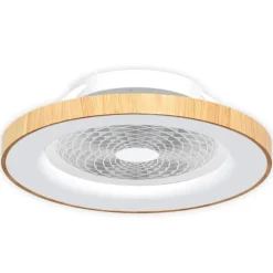 Smart LED-takvifte Tibet, trefarget, stillegående, Ø 65 cm