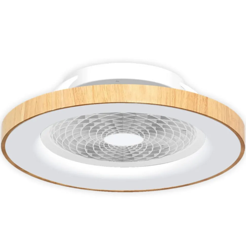 Smart LED-takvifte Tibet, trefarget, stillegående, Ø 65 cm