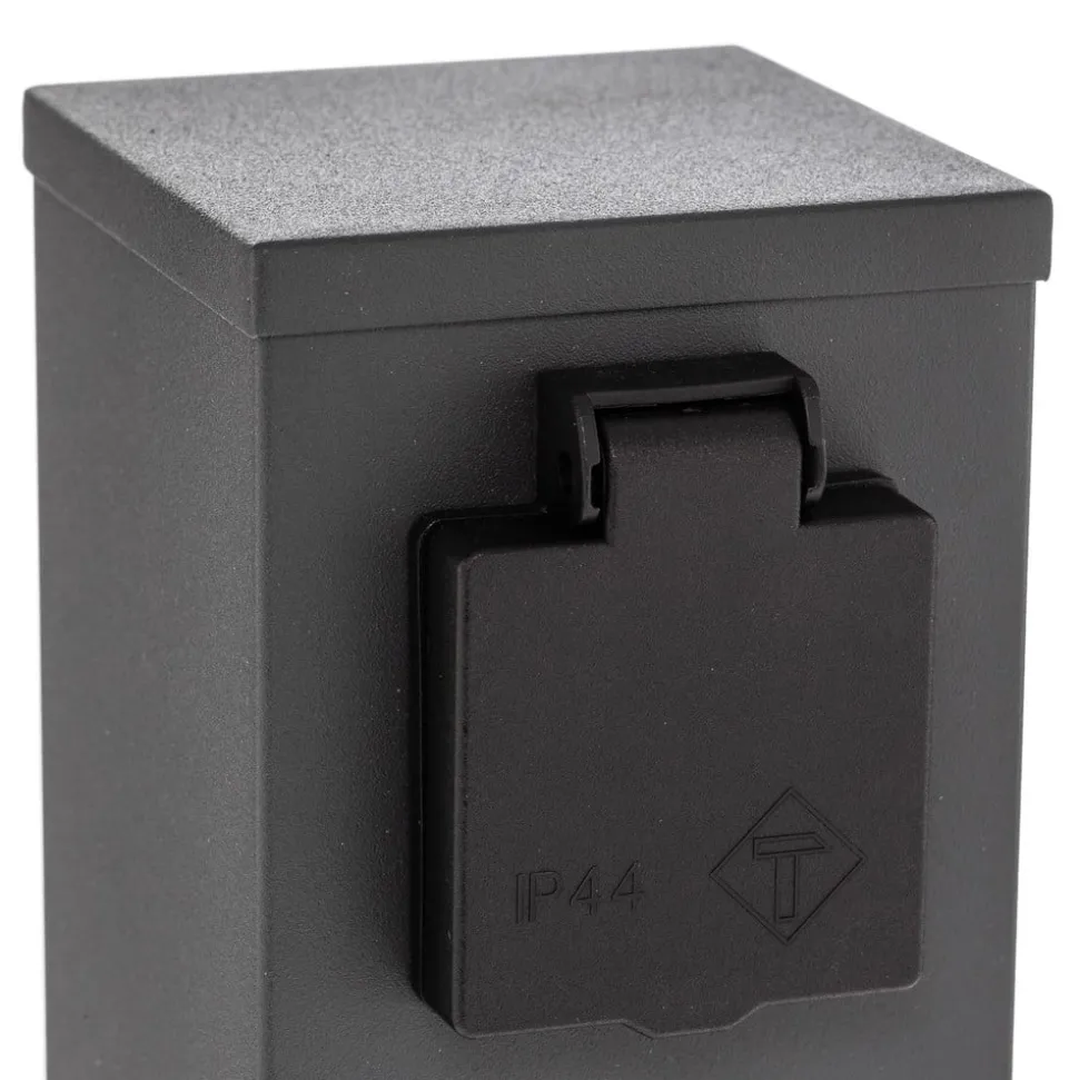 Smart stikkontaktsøyle WLAN 40cm sandgrå Tuya