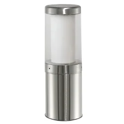 Sokkellampe 1255, stål, saltvannsresistent, 45 cm