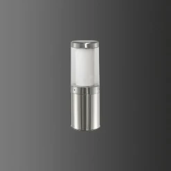 Sokkellampe 1255, stål, saltvannsresistent, 45 cm