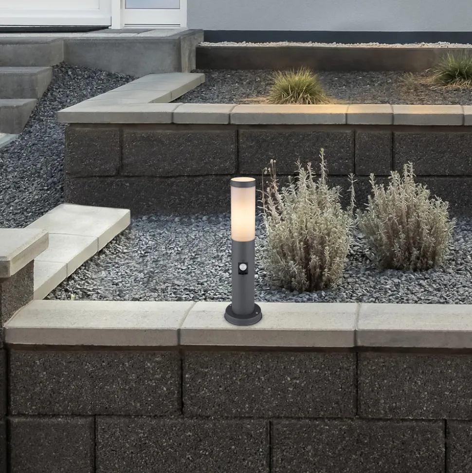 Sokkellampe Boston, høyde 45 cm, med sensor