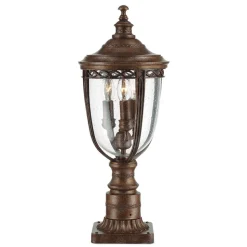 Sokkellampe English Bridle, bronse