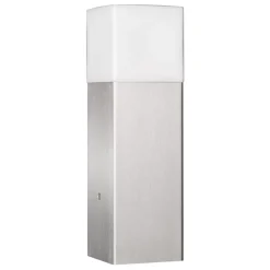 Sokkellampe Linus i stål