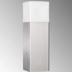 Sokkellampe Linus i stål