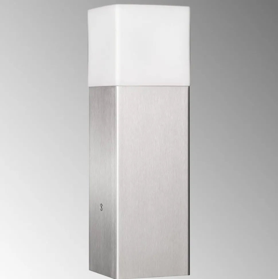 Sokkellampe Linus i stål