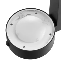 Solar utendørs vegglampe Coupar, svart, plast, IP44