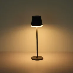 Solcellebordlampe 36637A, IP44, antrasitt