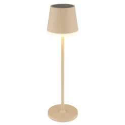 Solcellebordlampe 36637S, IP44, sand
