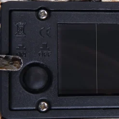 Solcelledrevet LED-dekorlampe 33216, trane, grå