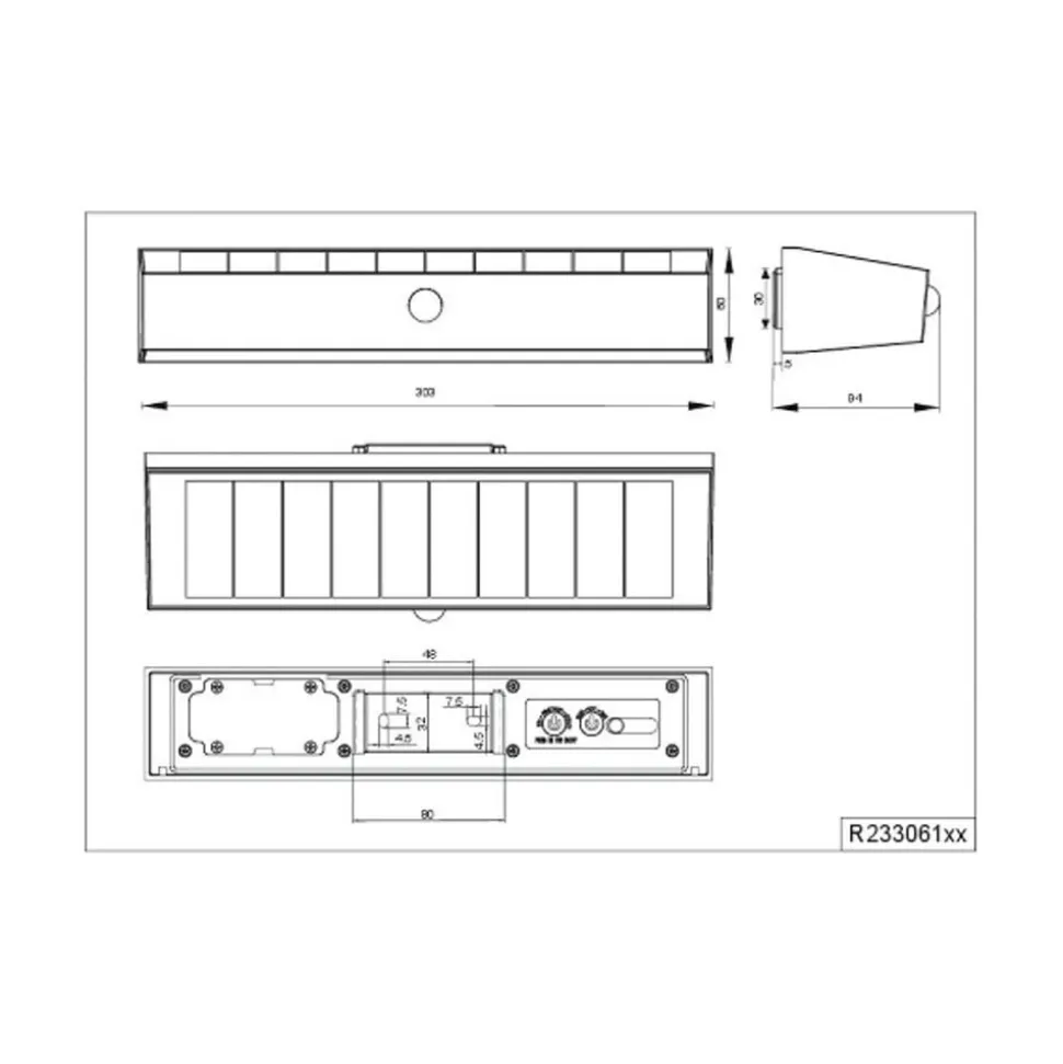 Solcelledrevet vegglampe Silves, svart, sensor, IP44