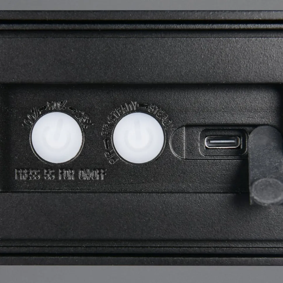 Solcelledrevet vegglampe Silves, svart, sensor, IP44