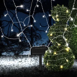 Solcelle-lyslenke Ece transparent 20 meter