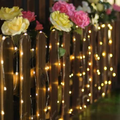 Solcelle-lyslenke Ece transparent 13,5 meter